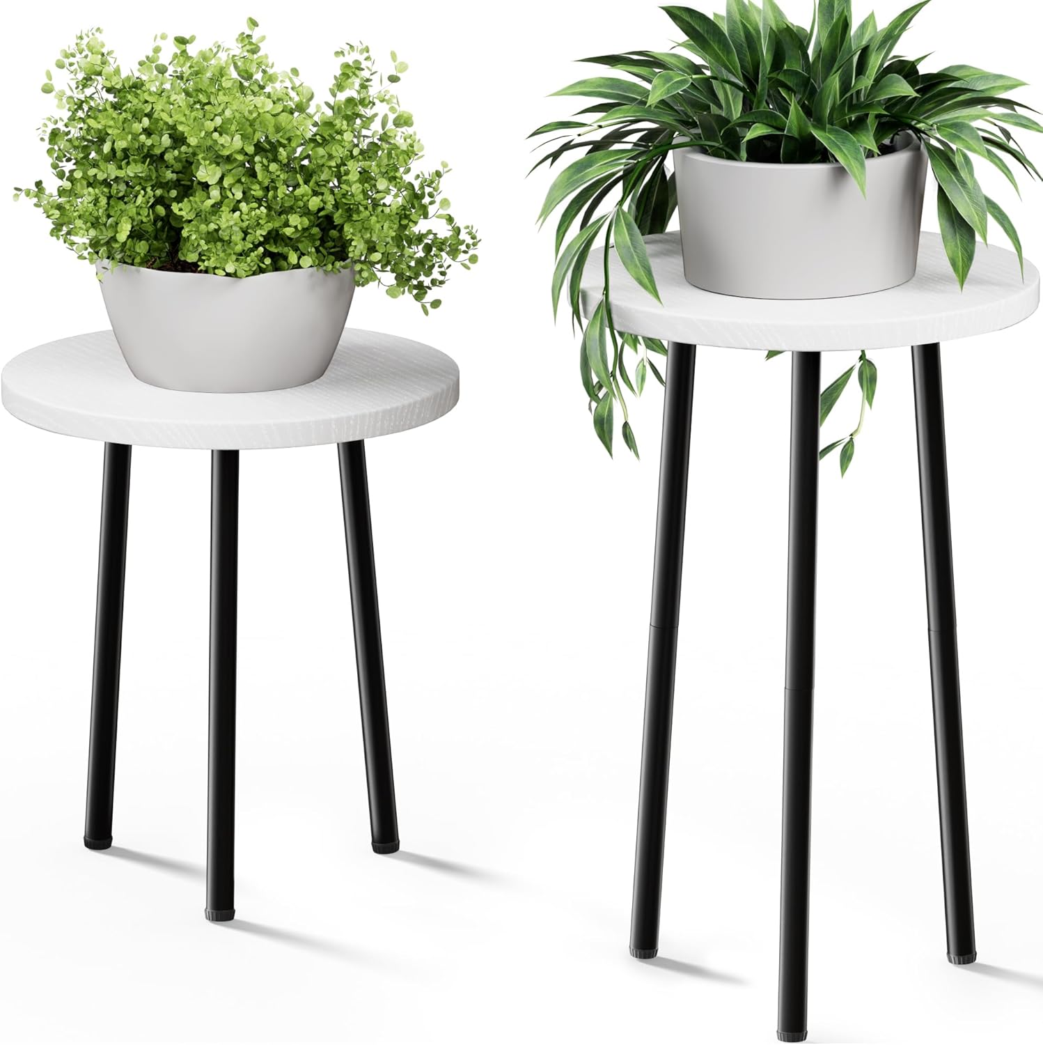 Indoor Tall Plant Stand: Mid Century Modern Decor for Plants