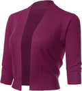 Cropped Bolero Shrug Cardigan for Women - Lightweight Spring Cover