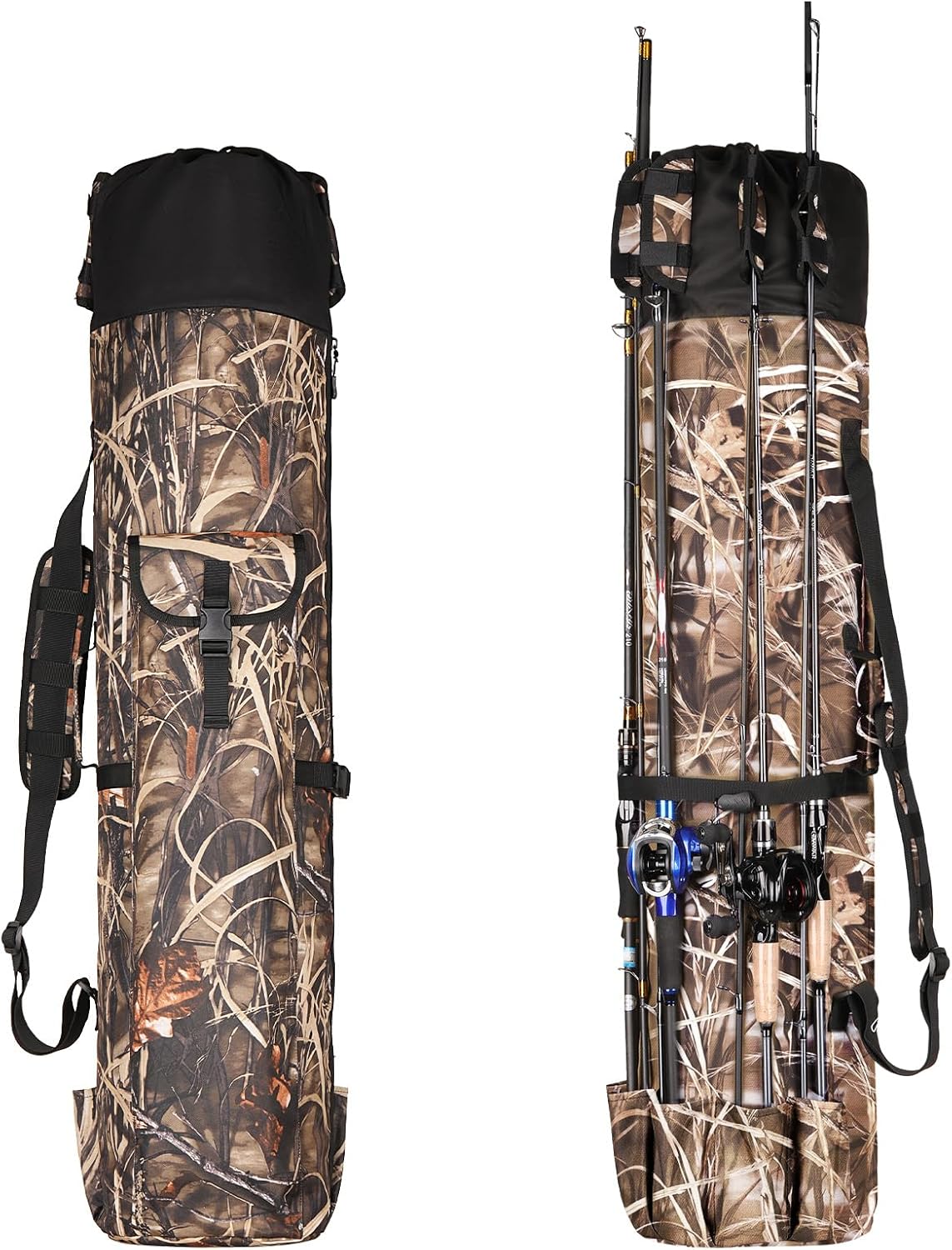 Wowelife Fishing Rod Carrier - Organize Your Gear On-The-Go!