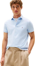 Tommy Hilfiger Mens Short Sleeve Slim Fit Polo Shirt - Stretch