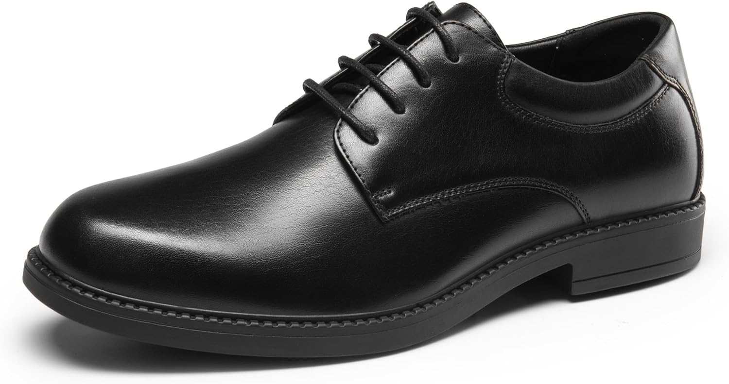 Bruno Marc Men's Non Slip Work Shoes for Restaurant Use