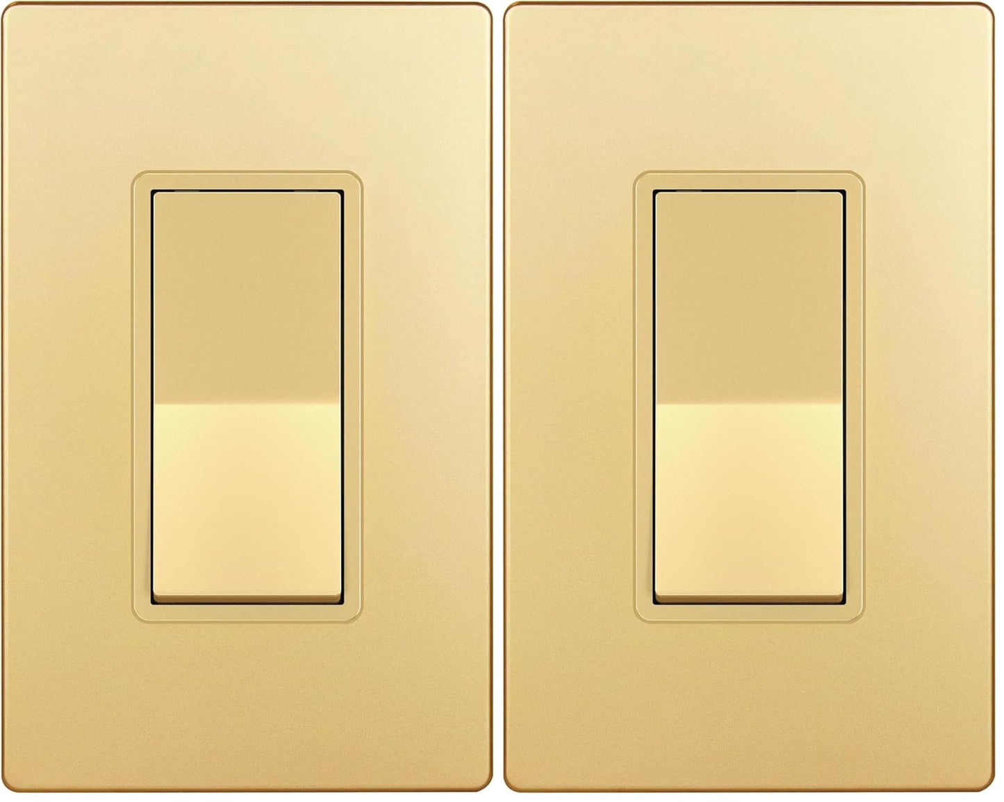 ENERLITES Elite Series Paddle Light Switch for Modern Homes