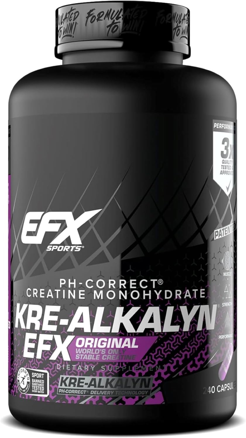 Kre-Alkalyn EFX Creatine Monohydrate for Strength & Growth