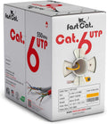 Cat6 Ethernet Cable 1000ft - 23 AWG Solid Copper, 10 Gigabit