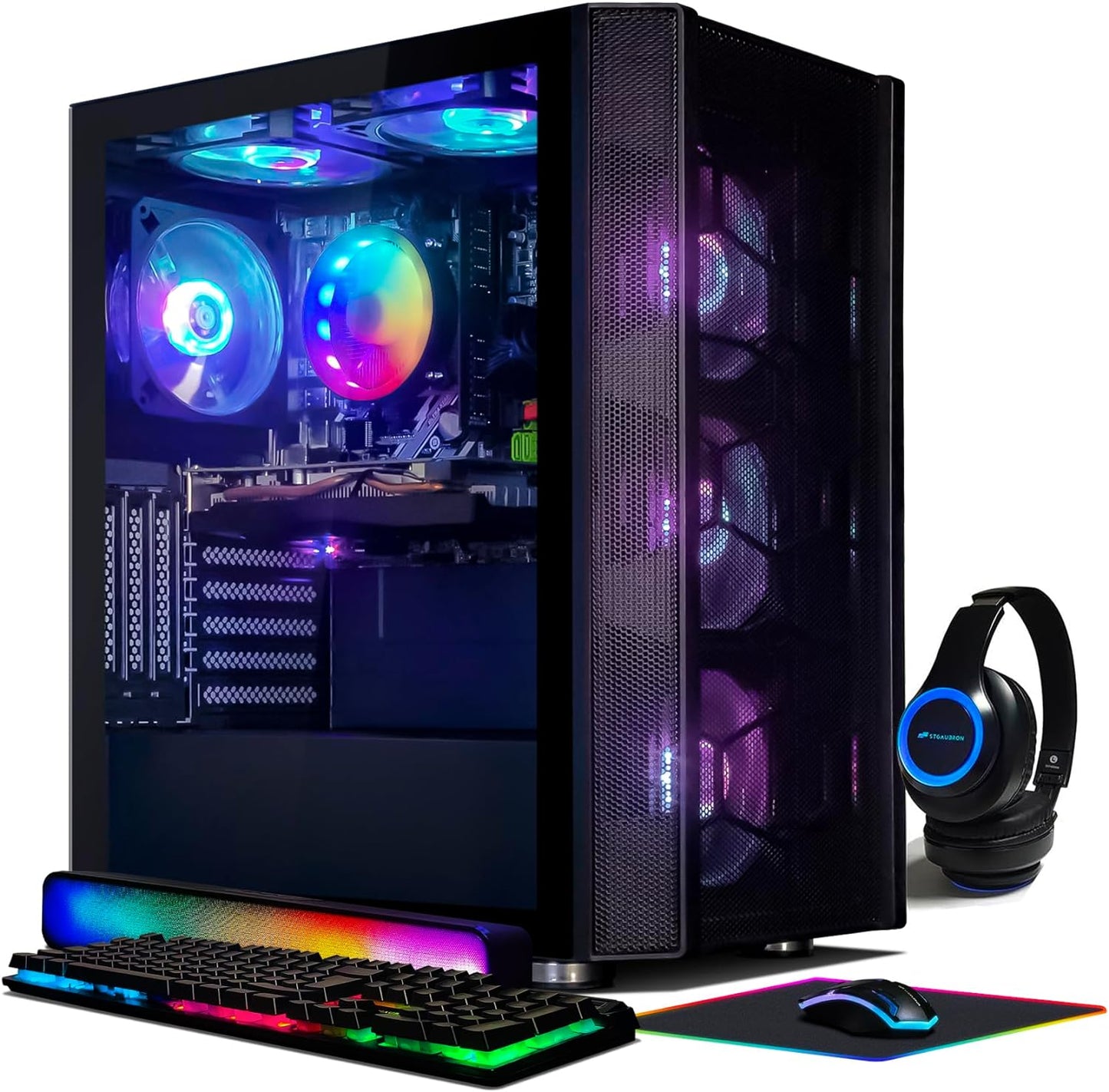 STGAubron i7 Desktop: Powerful Performance & RGB Bliss