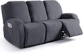 Recliner Sofa Covers for Three-Seater Reclining Couches by Ruaozz