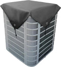 Vented Heavy Duty Winter A/C Cover with Bungee Cords - Protect Your AC Unit!