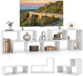 Free-Combination TV Stand for Bedroom - Convertible 3-in-1 Media