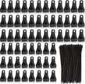 60PCS Upgrade Large Tarp Clips Heavy Duty Lock Grip Tarp Clamps
