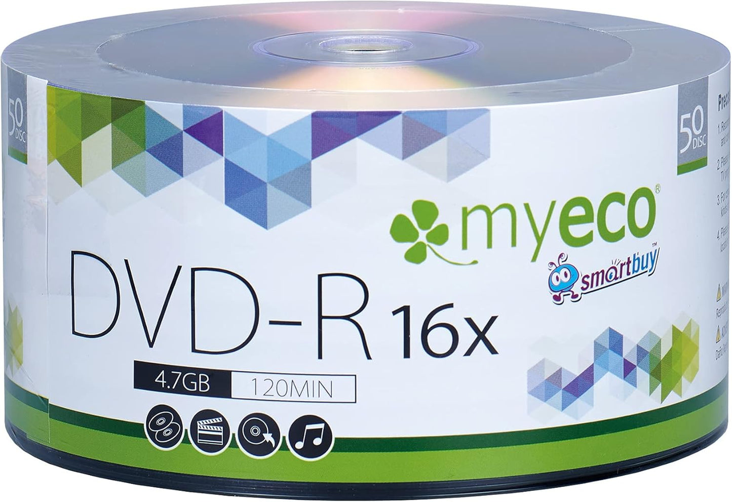 MyEco DVD-R 16X 4.7GB Blank Media Record Disc Review