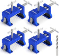 4 Pack Cabinet Clamps for Installation - Solid Drilling Guide