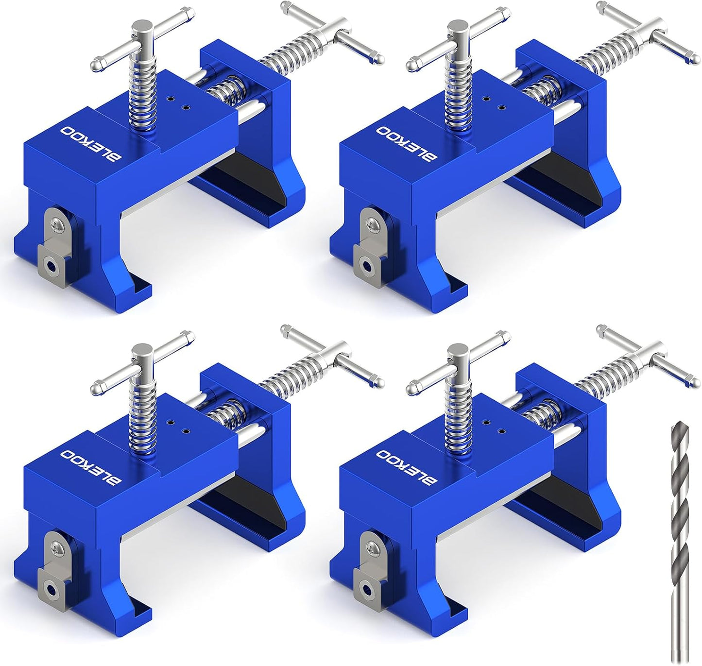 4 Pack Cabinet Clamps for Installation - Durable Drilling Tool