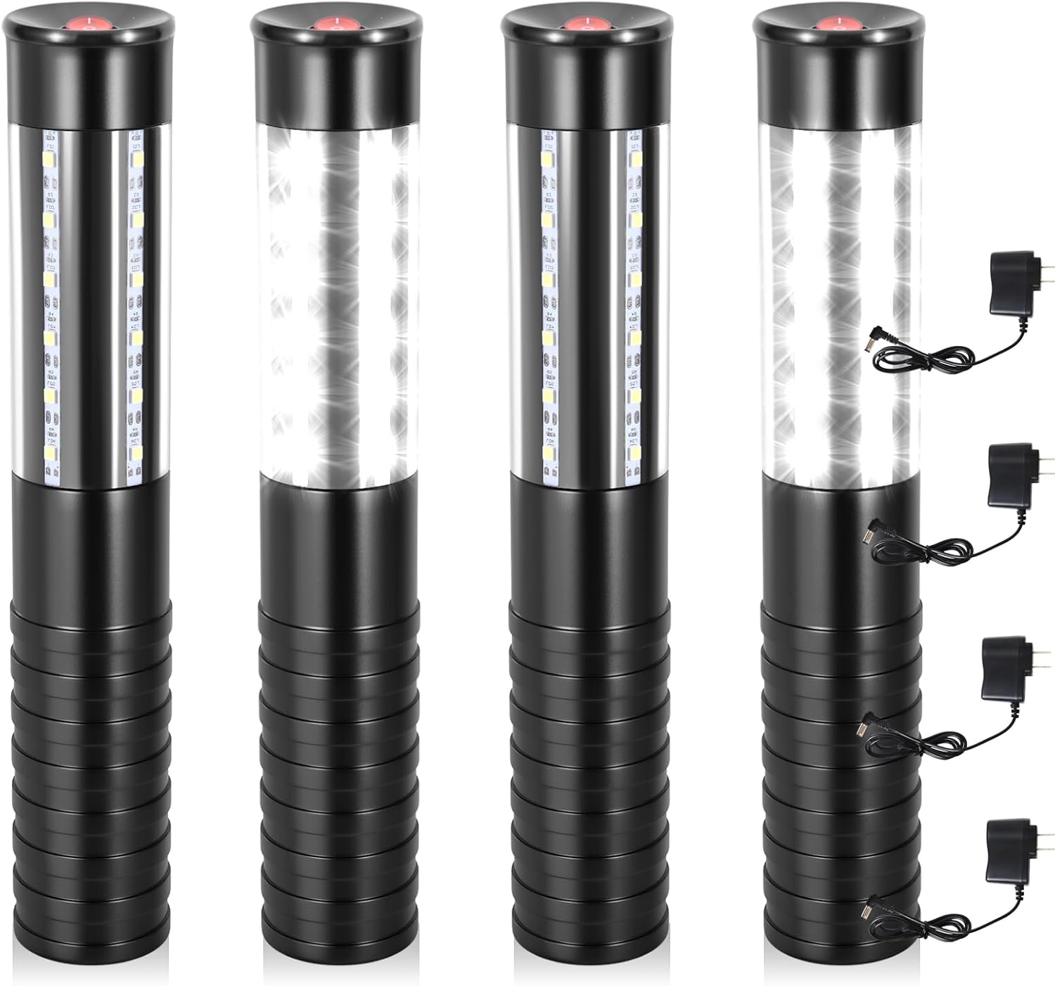 4PC LED Strobe Baton Lights for Parties and Events