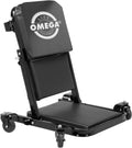 Omega 91452 Black Low Profile Z-Creeper - Foldable Mechanics Seat