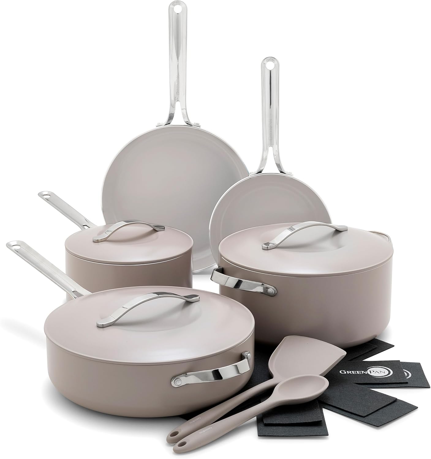 GreenPan Nova 10-Piece Cookware Set for Effortless Cooking