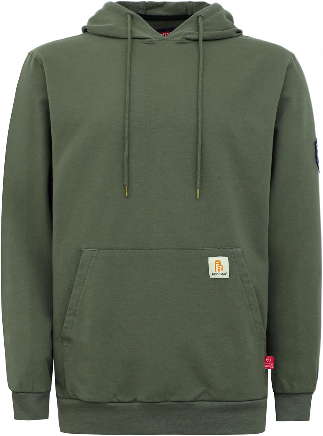 BOCOMAL FR Hoodie Pullover for Summer - Lightweight Cotton Safety