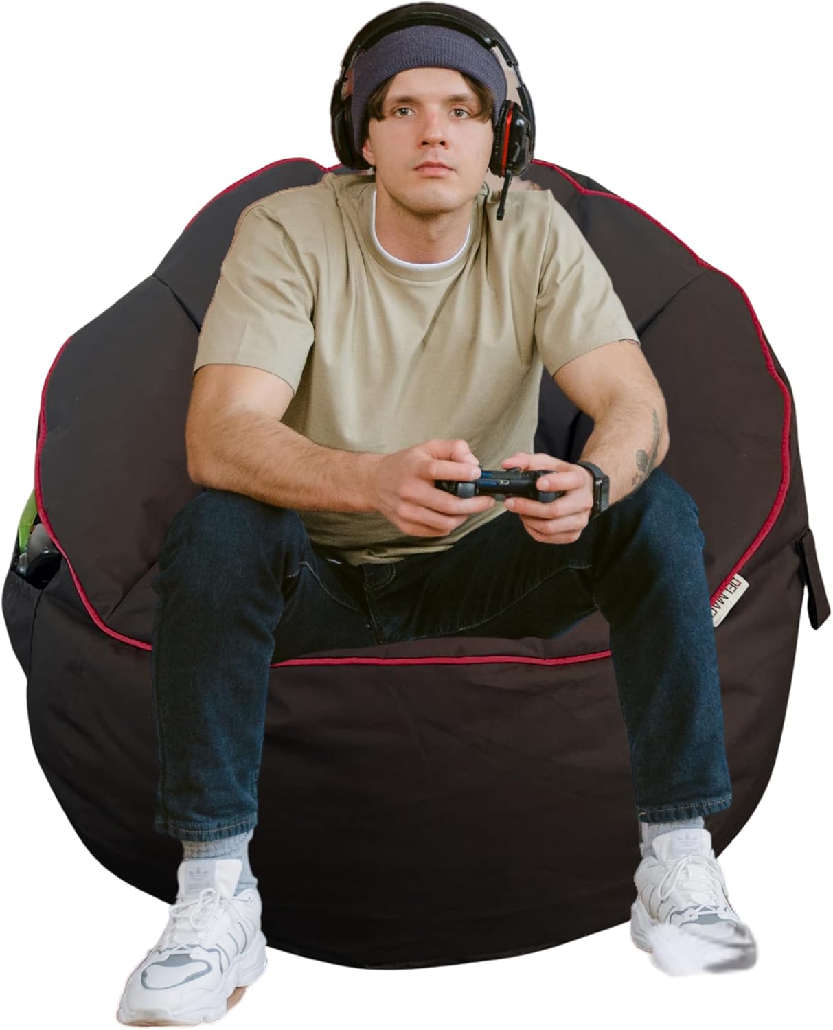 Waterproof Gaming Bean Bag Cover - Durable Delmach Design