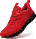 Women Athletic Tennis Walking Shoes - Slip-On Breathable Sneakers