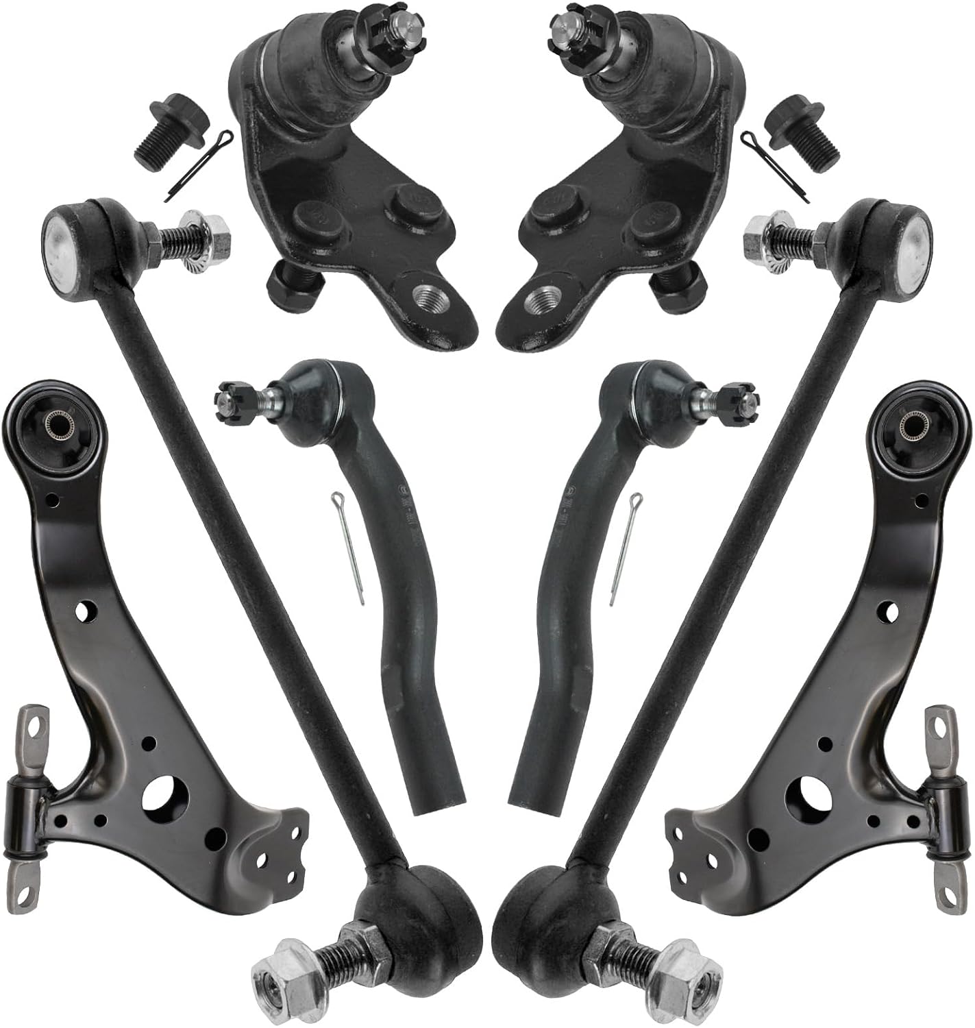 TRQ Front Steering & Suspension Kit for 2005-2012 Toyota Avalon