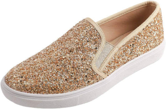 FEVERSOLE Women's Fashion Slip-On Sneakers for Casual Style