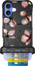Scooch Wingmate iPhone 16 Plus Case with Card Holder - Hidden Wallet