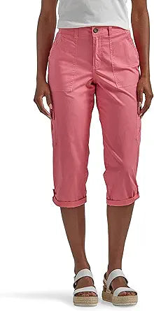 Lee Women's Flex-to-Go Cargo Capri Pant for Comfort and Style