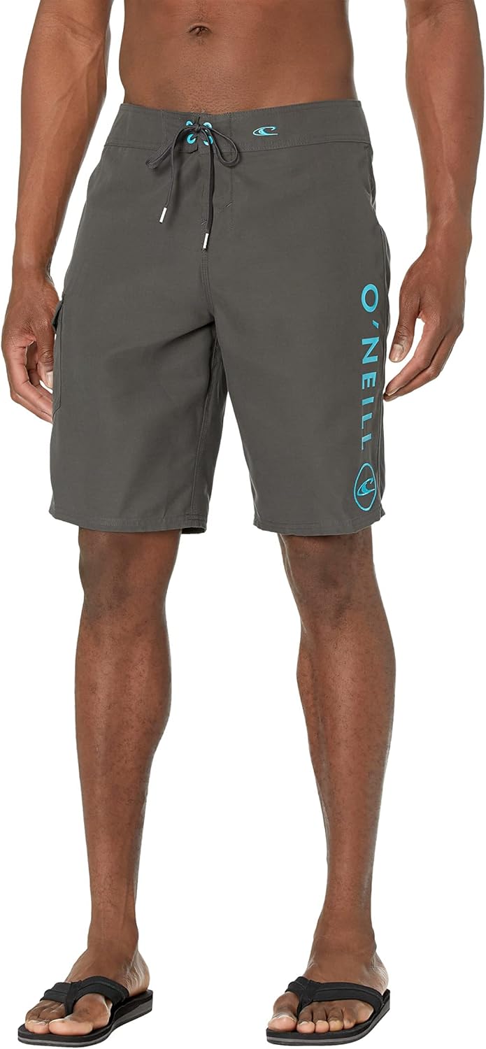 O'NEILL Men's 21 Inch Solid Boardshorts for Ultimate Comfort