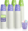Colorful 5 oz Disposable Paper Cups for Parties and Events