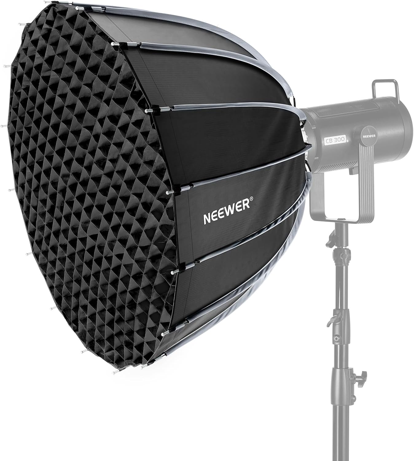 NEEWER 28in Parabolic Softbox for Bowens Mount Lighting Setup