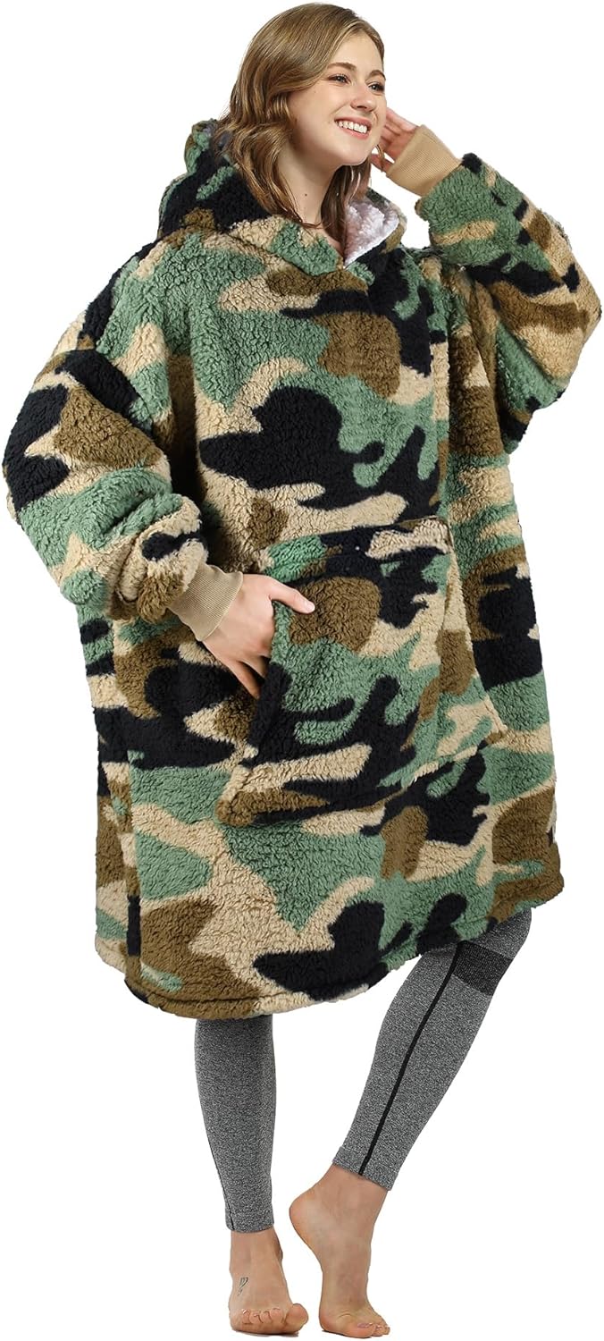 Catalonia Oversized Blanket Hoodie for Ultimate Comfort and Warmth