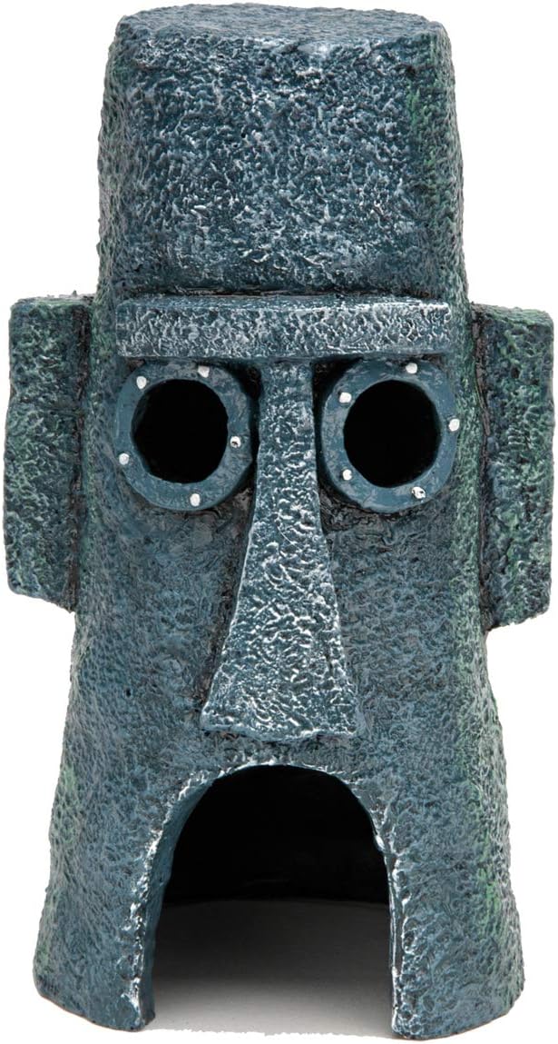 Spongebob Squarepants Squidward's Home Aquarium Ornament Review