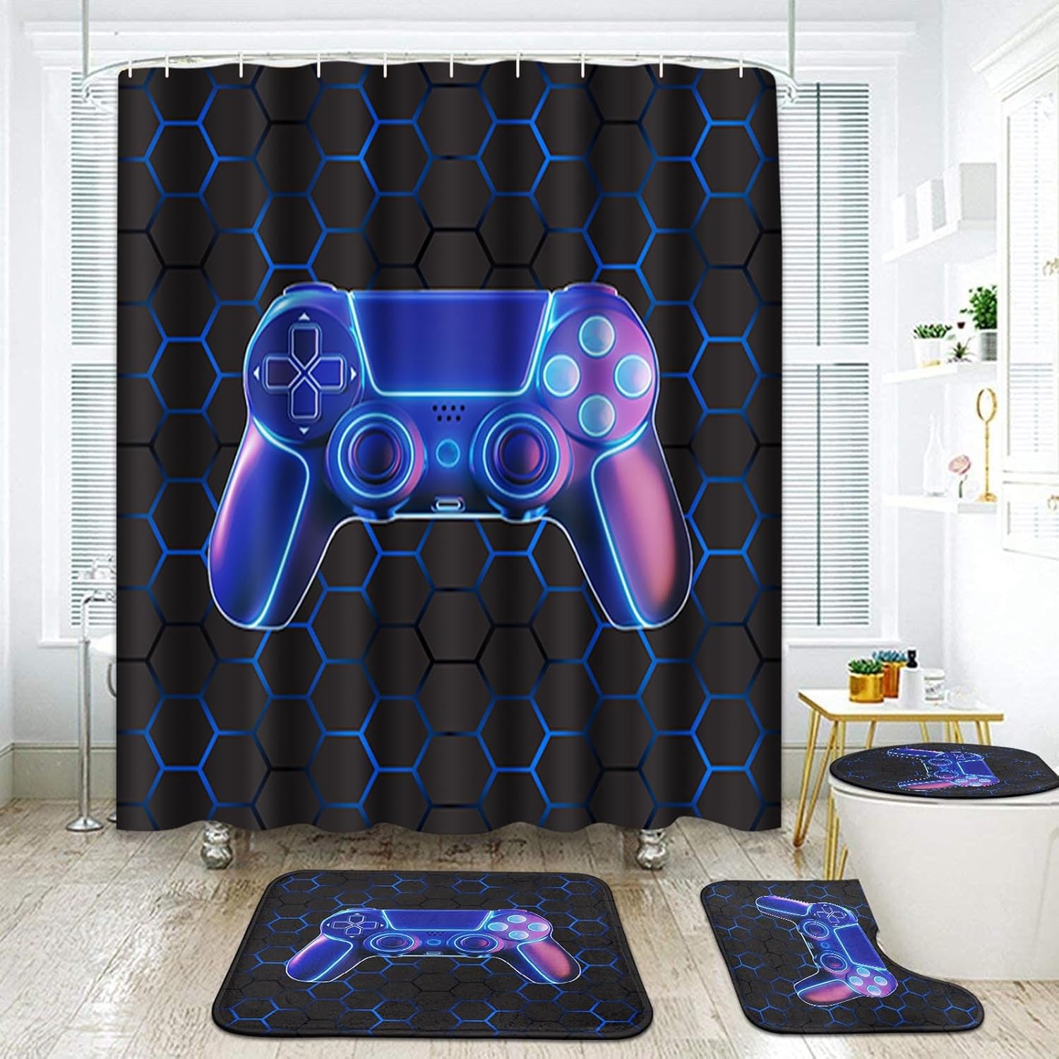 Arttown Kids Gamepad Bathroom Set - Modern Decor