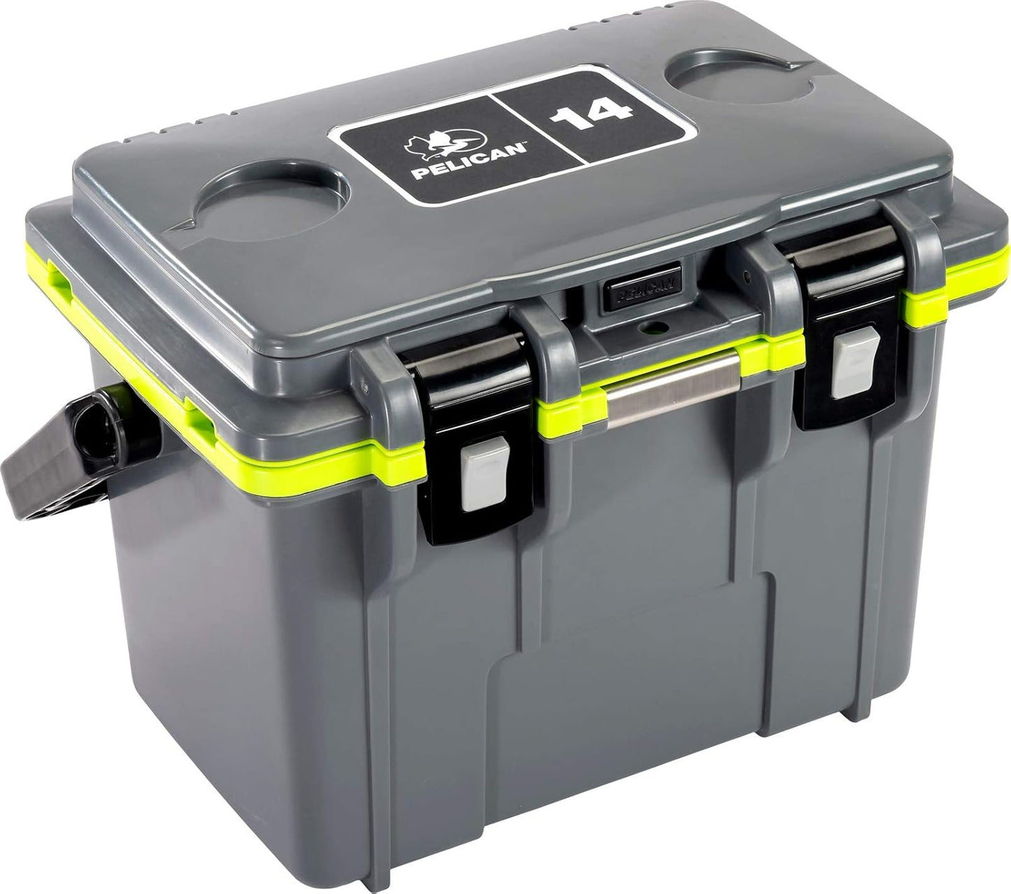 Pelican 14 Quart Cooler with Dry Storage and Carry Handle