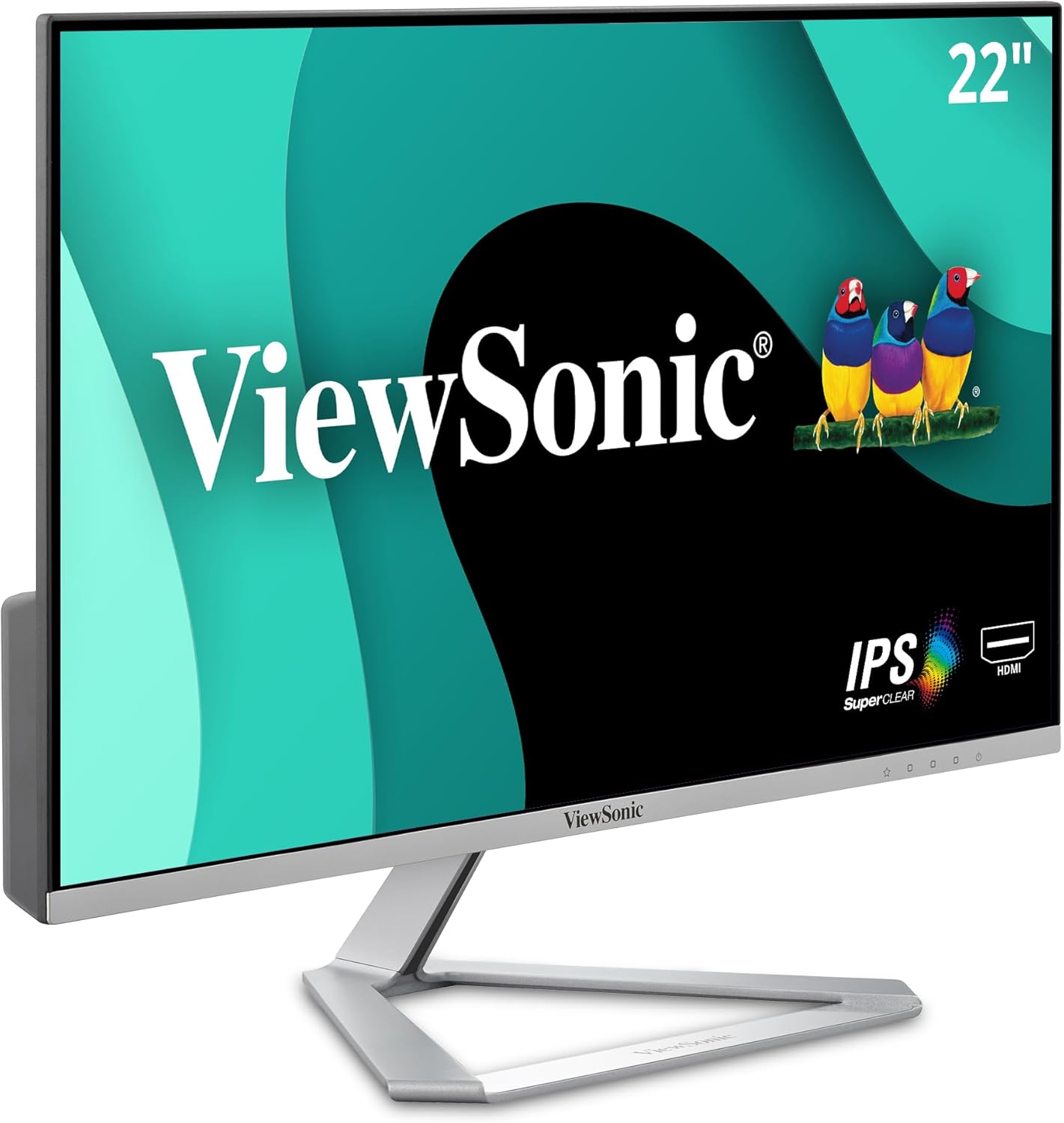 ViewSonic 22 FHD IPS Monitor, Ultra-Thin Bezels