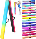 8FT Folding Balance Beam - Gymnastics Floor Beam for Kids - Portable