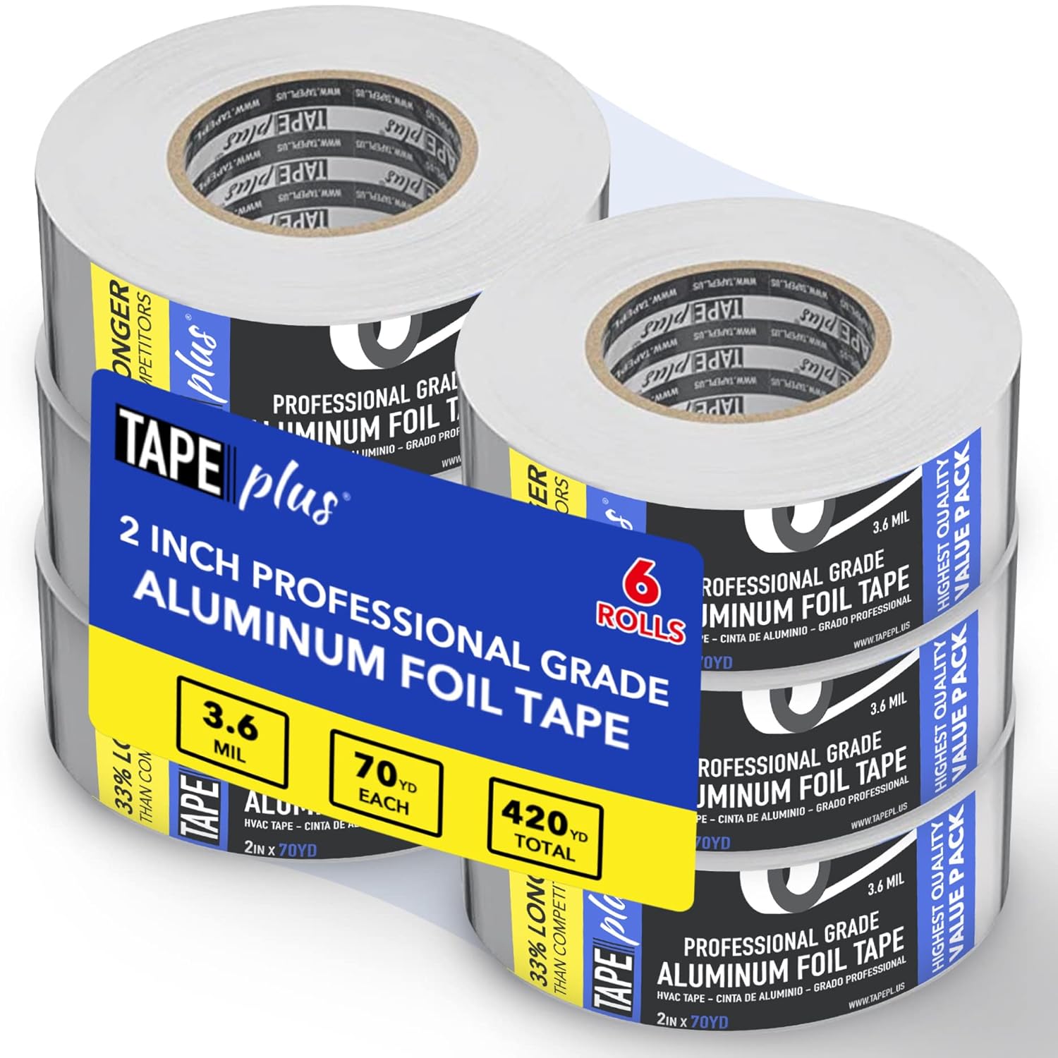 Professional Grade Aluminum Foil Tape for HVAC and Insulation
