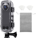 Invisible Dive Case for Insta360 X5 - 45m Waterproof Protective Shell