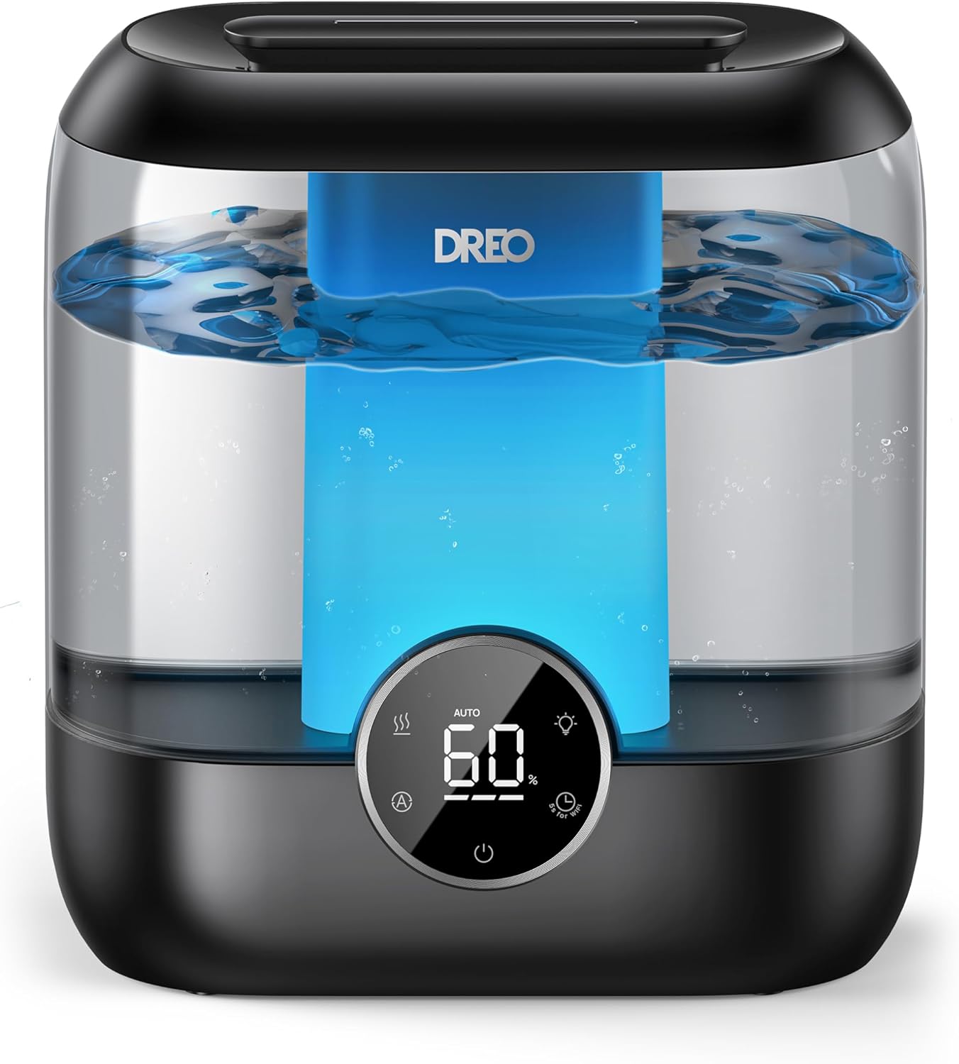 Dreo 6L Top Fill Humidifier for Bedroom with 60H Runtime