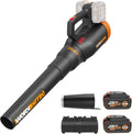 WORX Nitro 40V Cordless Leaf Blower - Quiet, 530 CFM & 180 MPH