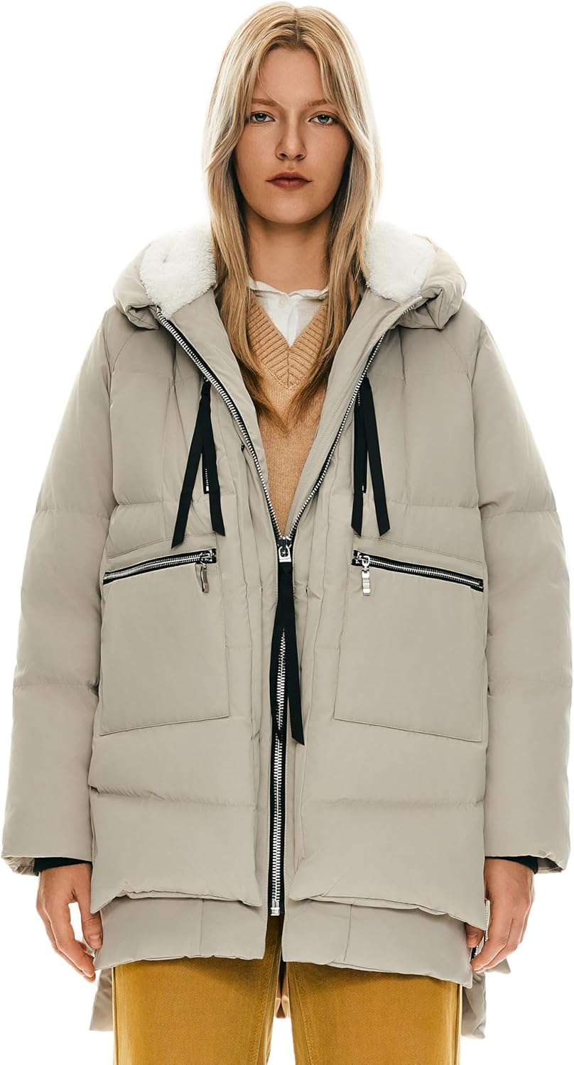 Orolay Women's Thickened Down Jacket for Ultimate Warmth