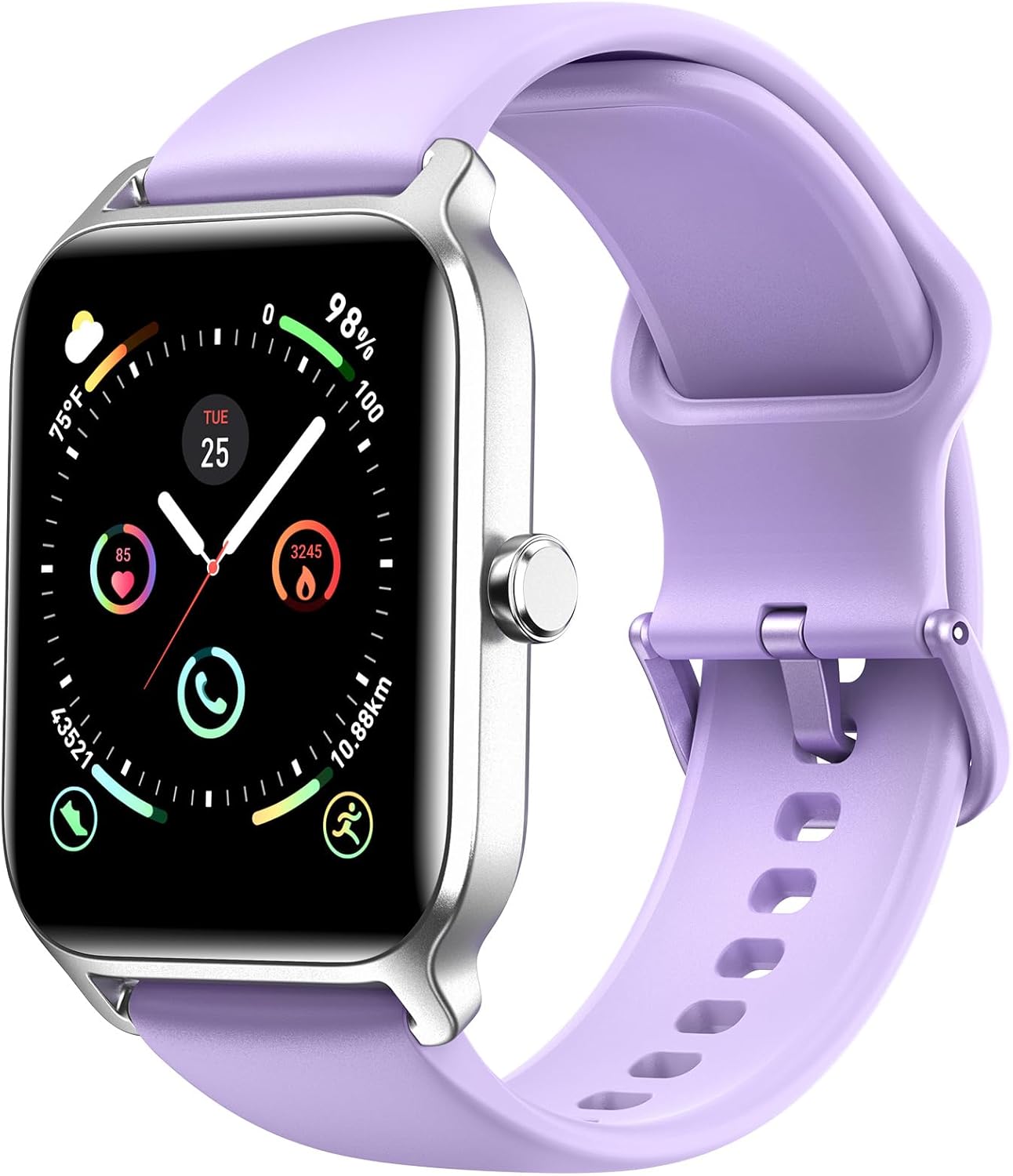 Fitpolo Smart Watch for Fitness Tracking and Health Monitoring