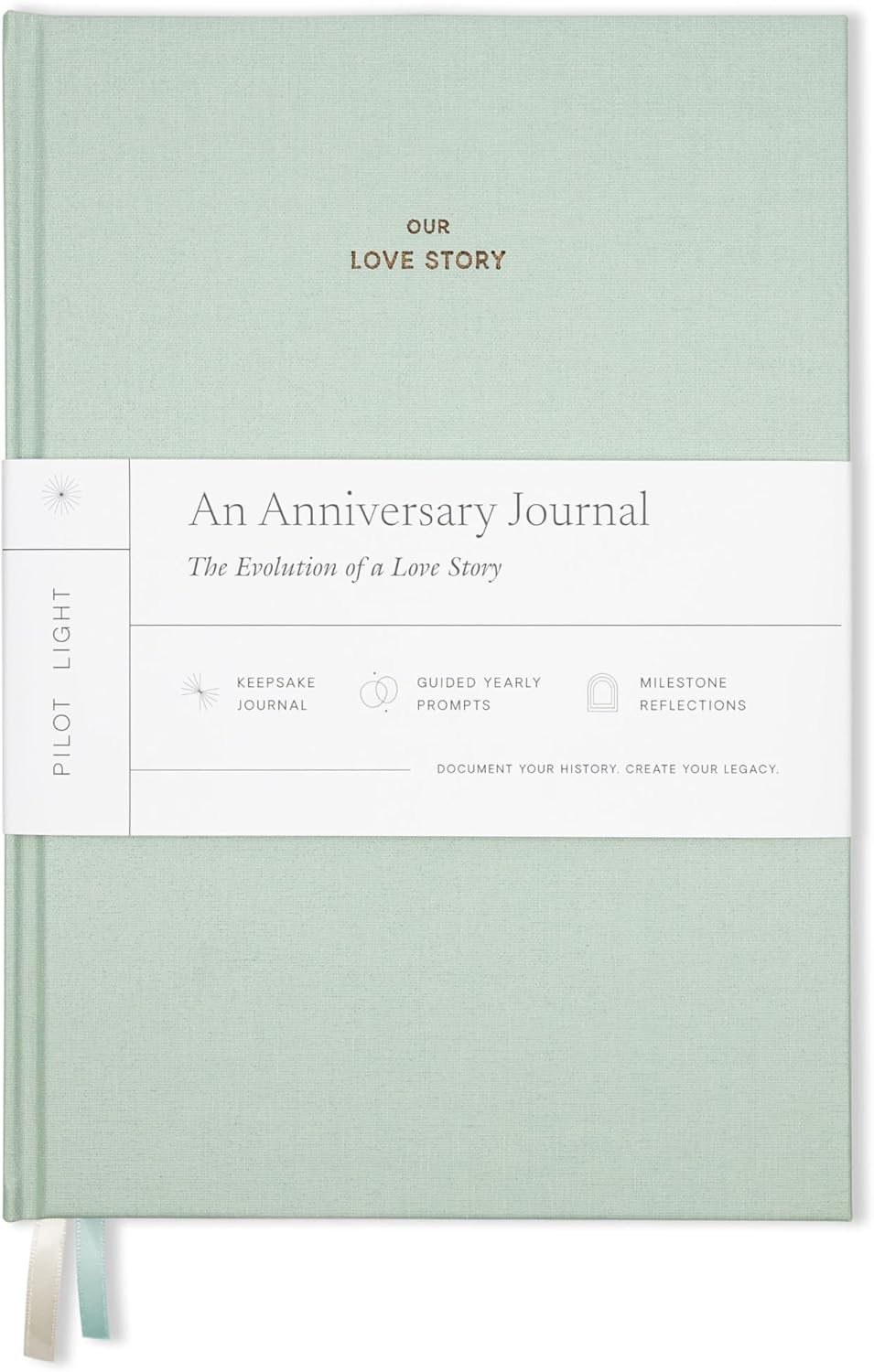 Anniversary Journal: Our Love Story Keepsake for Couples