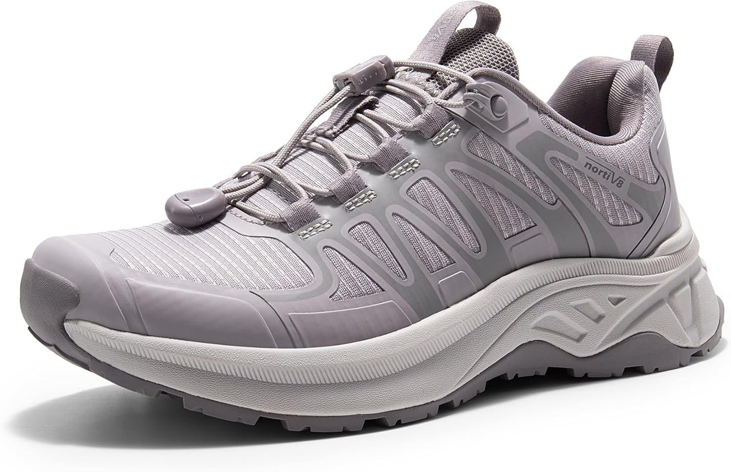 NORTIV 8 Women's Quick Laces Hiking Shoes for Outdoor Adventures