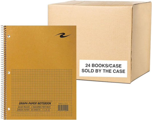 Roaring Spring One Subject Lab Book - 80 Sheets, 11in x 8.5in