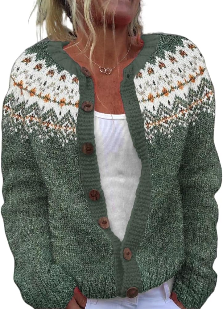 Cozy & Quirky Holiday Cardigan by Beopjesk