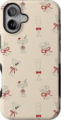 Casely iPhone 16 Plus Case Tini Kitty and Vibe Holiday