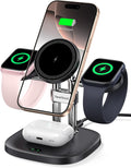 Dual Fast Charger for Apple Watch 10/9 - 4 in 1 Magnetic Charging
