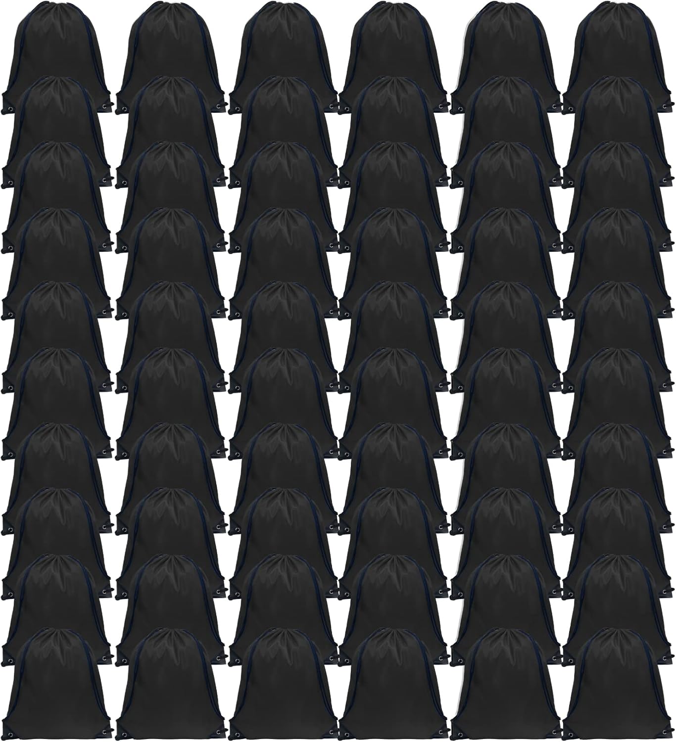 GoodtoU Drawstring Backpack Bulk - 60 Pcs Cinch Bags for All