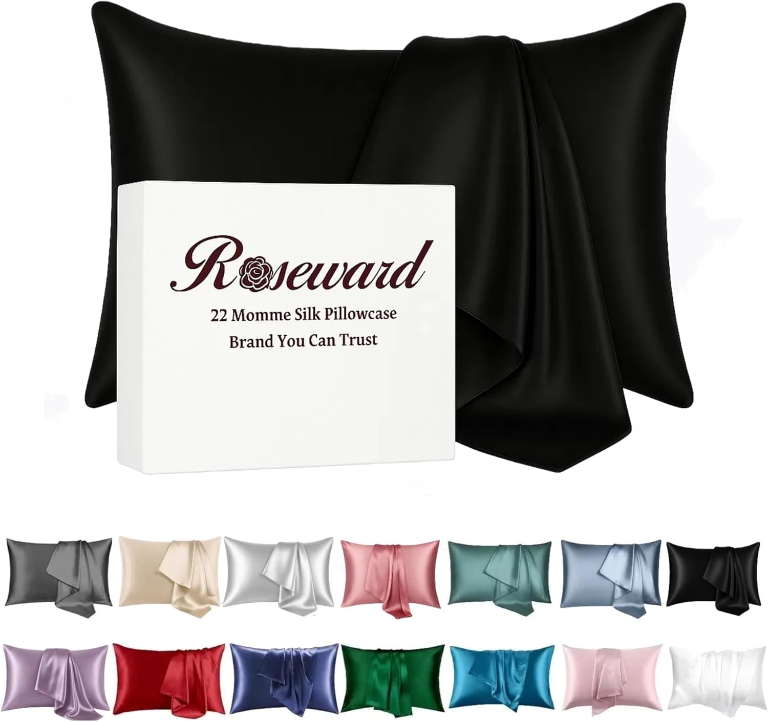 Hypoallergenic Silk Pillow Case for Hair and Skin Care