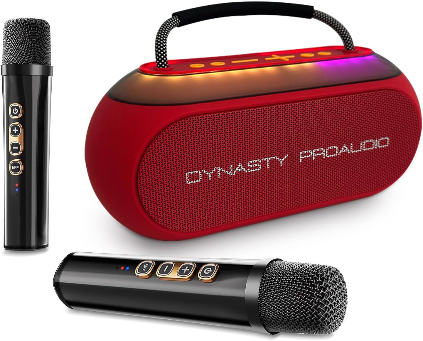 SB-230 Portable Bluetooth Speaker with Karaoke and Microphones